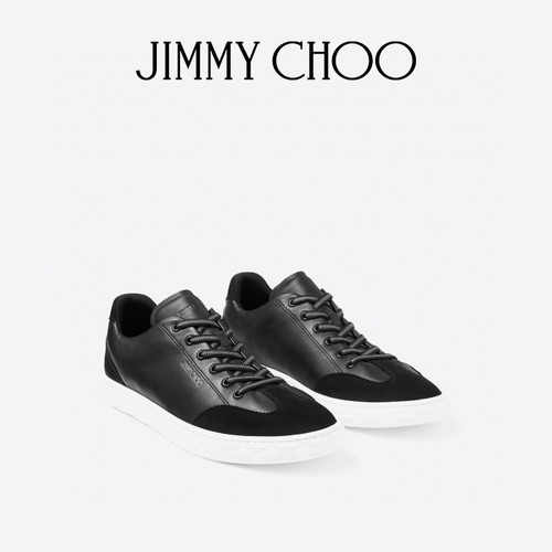 [礼物]JIMMY CHOO/DIAMOND LIGHT FLEX 男士休闲薄底德训鞋JC - 图0