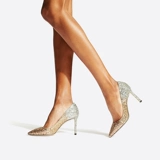 [Скидки в году] Джимми Чу/Роми Градиент Градиент Флэш Порош