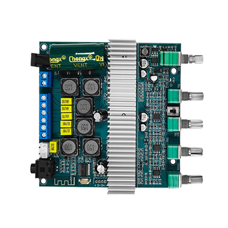 TPA3116蓝牙5.0大功率2.1超重低音炮数字功放板DC12-24V成品板 - 图1