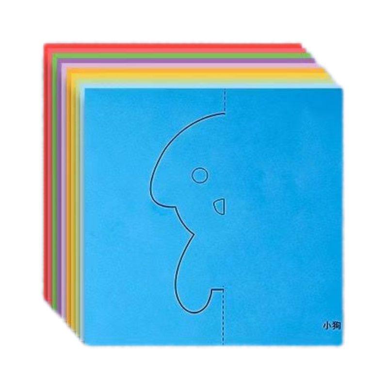 线稿剪纸幼儿园儿童手工DIY全套底稿图案卡通彩折纸宝宝趣味剪纸,淘宝优惠券,粉丝福利购,淘宝优惠卷