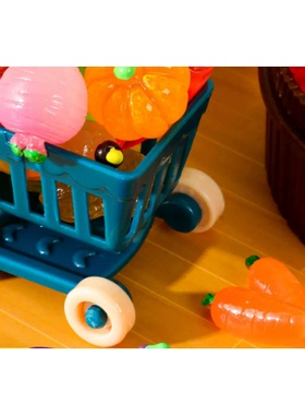 树脂卡通仿真微缩夜光蔬菜 桌面摆件发夹配件DIY仿真食玩饰品