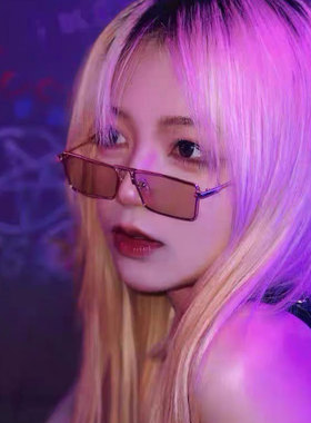 复古长方形男近视太阳镜防紫外线