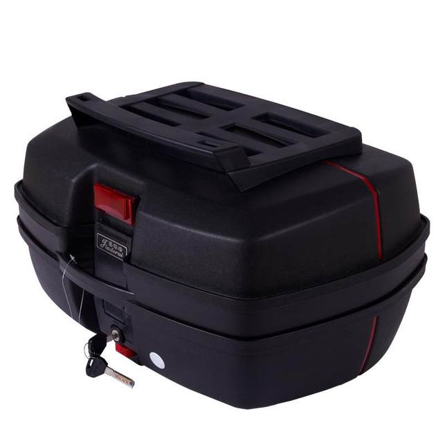 Garderi motorcycle trunk trunk pedal electric vehicle battery vehicle tool box universal extra-large storage box