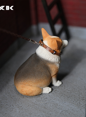 胖胖柯基手办周边潮玩JXK树脂