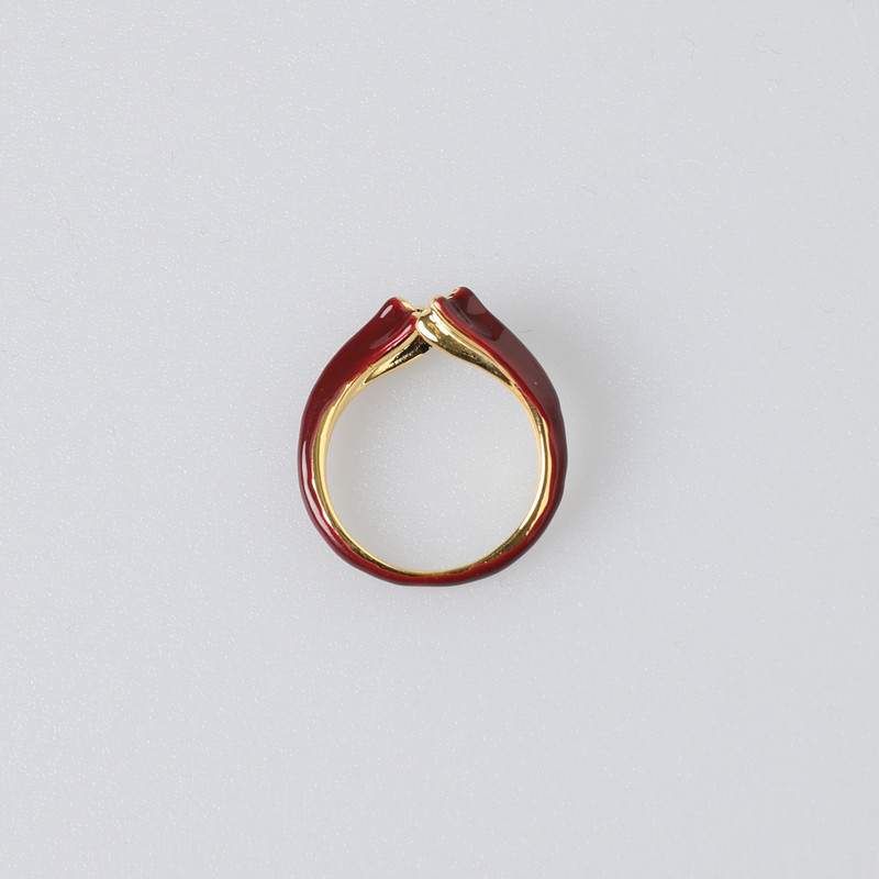 西町村屋立体花卉滴油开口戒女新款气质百搭小众配饰XHAA40034,淘宝优惠券,粉丝福利购,淘宝优惠卷