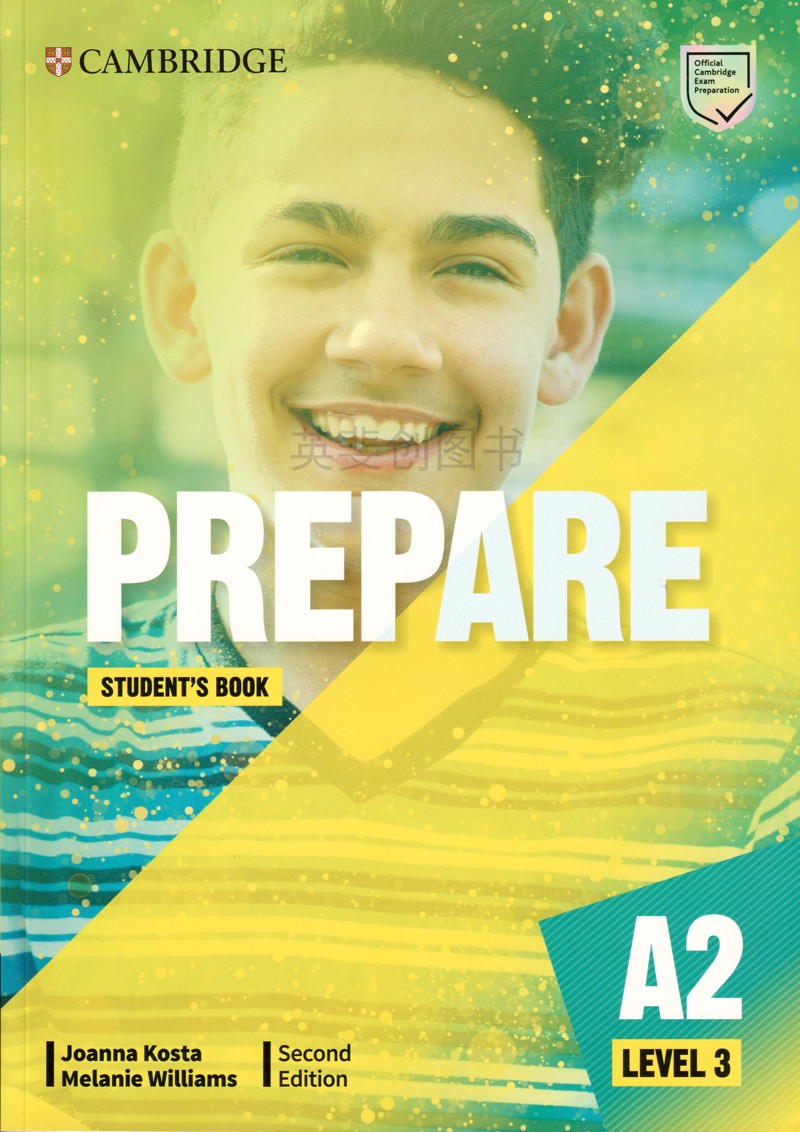prepare教材现货进口原版剑桥英语教材新版第二版 Prepare Level 3 学生书练习册音频下载码 A2 剑桥通用5级MSE认证KET考试3月教材
