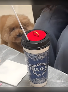 2026 第一杯奶茶爱心翻转戒指盒创意情侣惊喜表白少女心求婚礼物