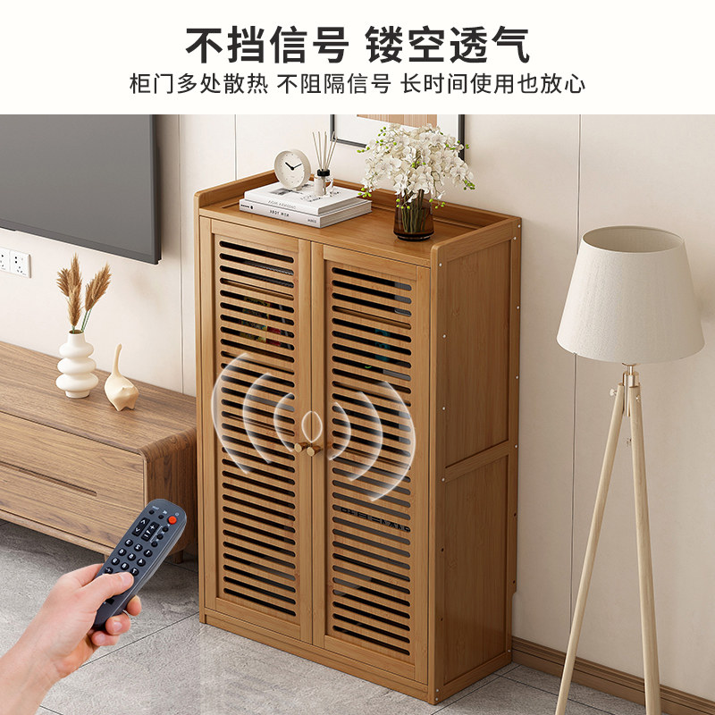 路由器收纳柜落地机顶盒WiFi置物边柜客厅遮丑置物电视柜遮挡柜子,淘宝优惠券,粉丝福利购,淘宝优惠卷