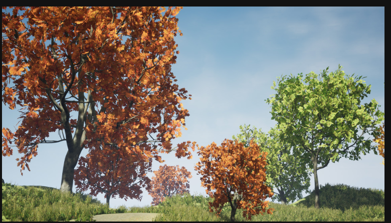 UE4枫树树木UE5集合 Tree Pack (Assorted Maple Trees) - 图1