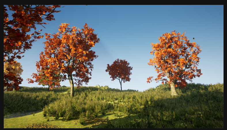 UE4枫树树木UE5集合 Tree Pack (Assorted Maple Trees) - 图0