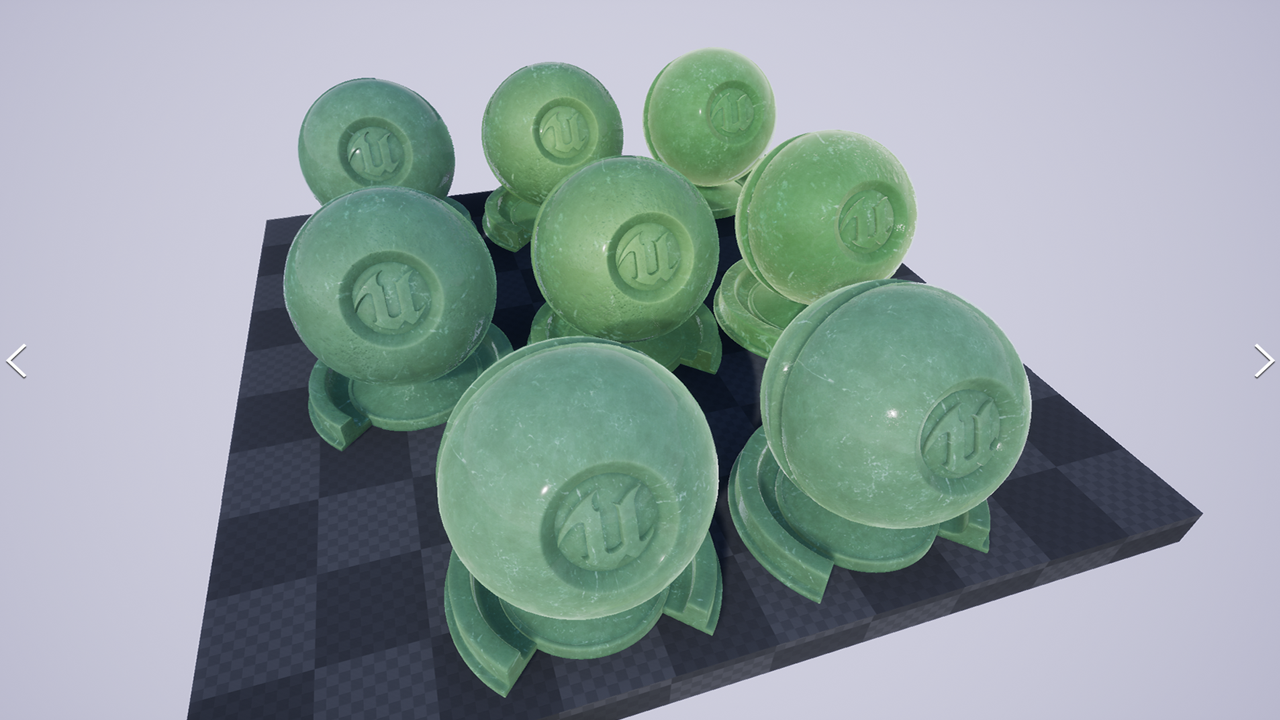 UE4宝石光滑UE5玉石翡翠材质 Jade and Marble Material Pack-图1