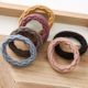 40 pieces of Korean adult thick rubber band hair ties high elastic rubber band hair ties for girls to tie their hair without seams.
