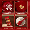 Wedding tea cup set Wedding tea cup wedding bowl change toast glass pair of wedding cup tea set wedding supplies