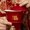 Wedding tea cup set Wedding tea cup wedding bowl change toast glass pair of wedding cup tea set wedding supplies
