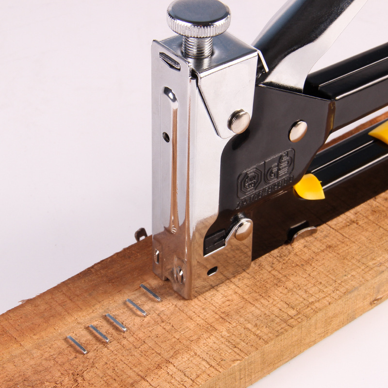 Multitool Nail Staple Gun Furniture Stapler For Wood Door Up-图0
