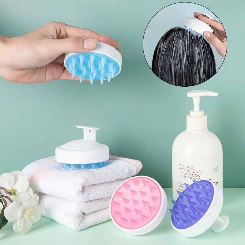 Scalp Massager Shampoo Brush Hair Washing Scalp Brush Soft S - 图1