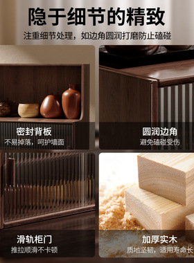 桌面置物架餐桌上吧台收纳厨房台面多层博古架茶杯茶具防尘水杯架