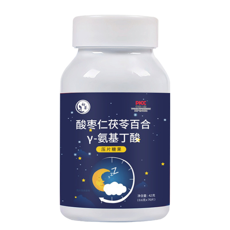 酸枣仁茯苓百合丫一搭安瓶氨基丁酸 初荟褪黑素/蛇麻草/圣约翰草