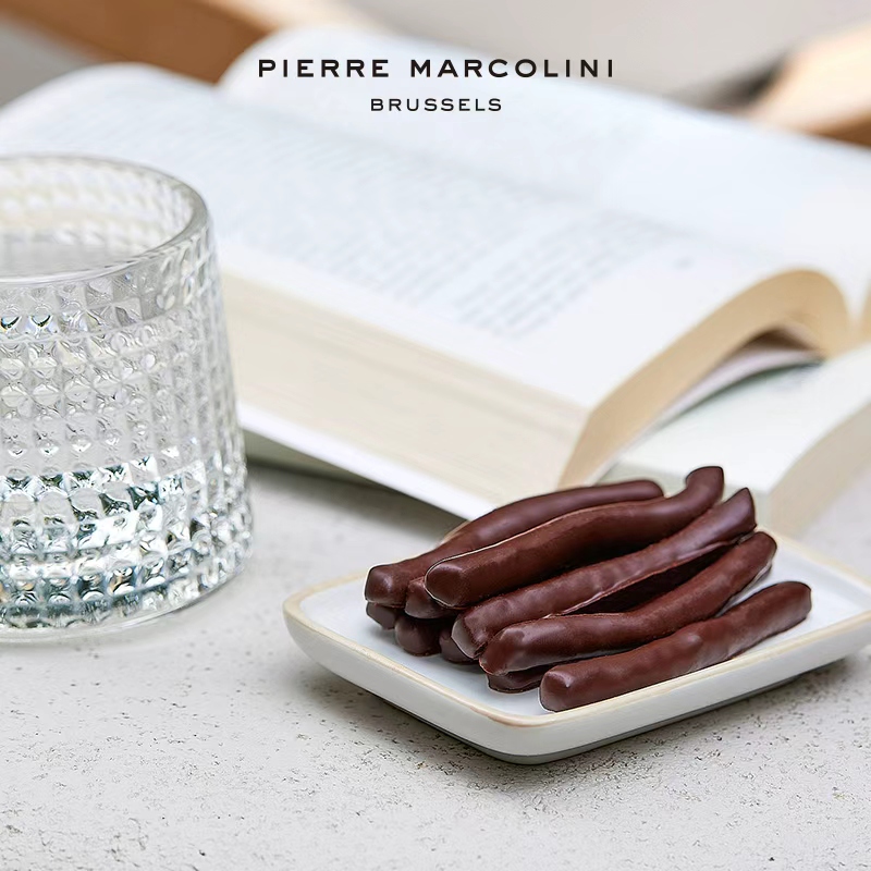 PM比利时小金罐巧克力橙皮条黑巧高端罐装休闲零食七夕礼物伴手礼