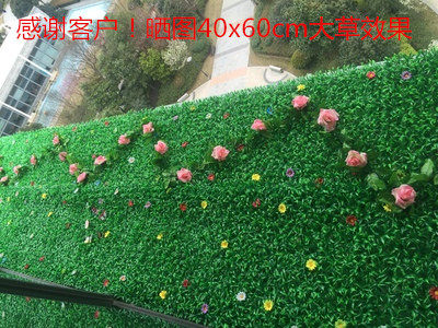 仿真草坪塑料假草坪大草秧苗带花草坪装饰草坪墙面地面装饰塑料草,淘宝优惠券,粉丝福利购,淘宝优惠卷