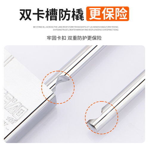 挂锁防盗锁能万门锁老式防水挂锁家用防盗通开长梁安全加长抽屉锁 - 图2