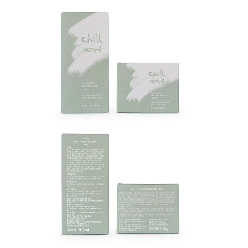chillmore且悠茶歇小憩礼盒沐浴露 chillmore且悠身体磨砂