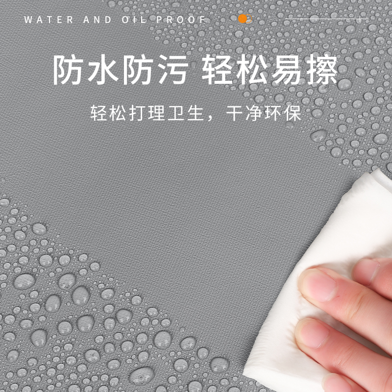 衣柜内部贴纸翻新自粘墙纸防水防潮防霉衣橱柜子柜门家具抽屉垫纸 - 图3