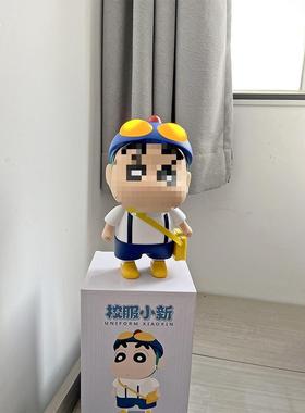 蜡笔小新摆件大号可发光电视柜落地客厅沙发装饰轻奢玄关创意送礼