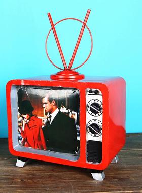 复古老式缝纫机收音机录音电视机放映机摄影机打字机模型道具摆件