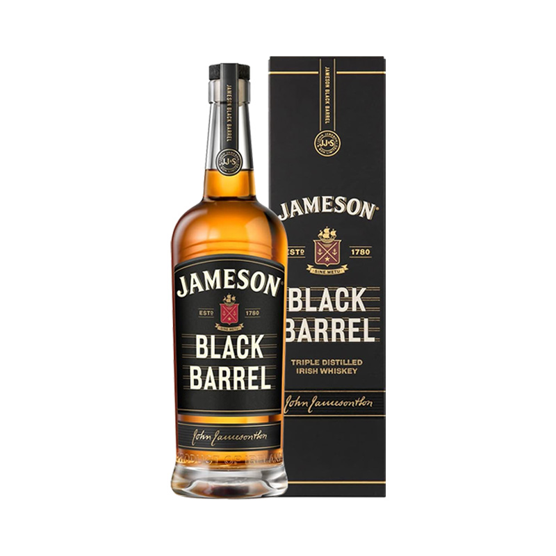 JAMESON 尊美醇黑桶750ML爱尔兰威士忌 海外进口洋酒特调烈酒基酒 - 图2
