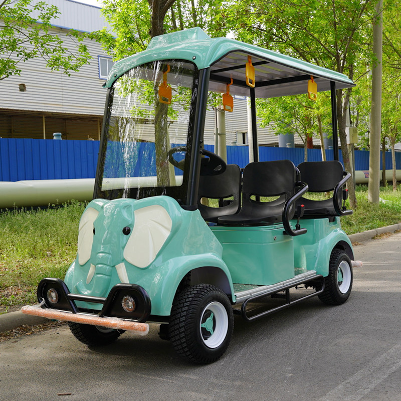 小巴士定制电动观光车四轮高尔夫球车景区物业酒店厂区接待巡逻车,淘宝优惠券,粉丝福利购,淘宝优惠卷