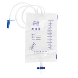 Медицинская дренажная сумка использует прозрачность брюшной полости, соединяющая мочевые спиральные спиральные соединения мочеиспускания в одно время