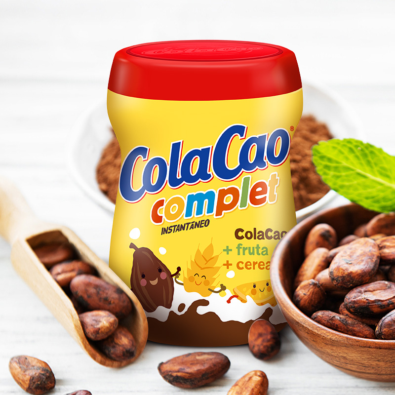 进口ColaCao高乐高谷物浓香可可粉牛奶伴侣热巧克力冲泡饮品360g - 图2