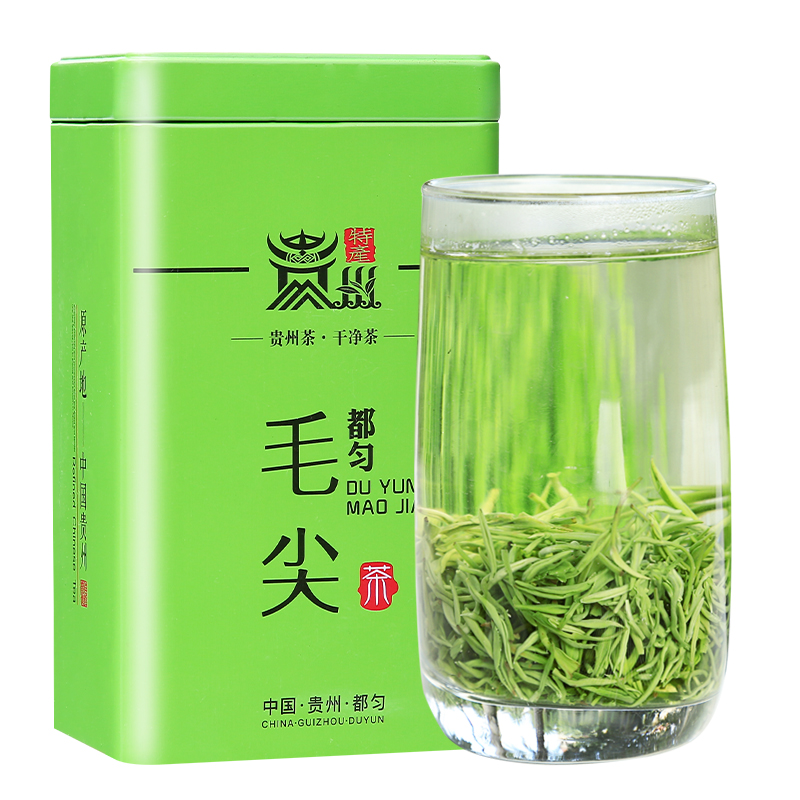 贵州茶叶都匀毛尖茶2023新茶特级散装嫩芽高山云雾绿茶浓香型250g