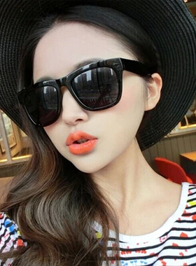 男女新款反光复古大框男女太阳镜