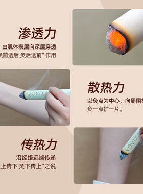 艾条小艾熏艾直径支装艾灸条