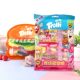 Internet celebrity snack trolli hamburger assorted gummy candies