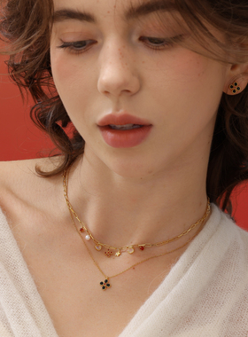 美好寓意星耀闪亮项链