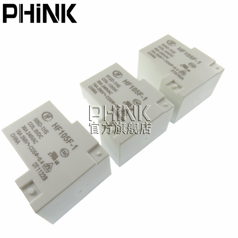 PHINK适用 HF- JQX-105F-1- 005D 012D 024D-1HS 5V/12V/24V30A - 图3