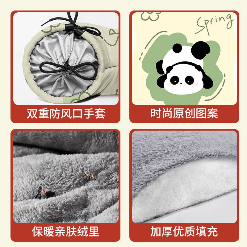 2025新款可爱电动车手套冬季防水防寒保暖把套电瓶车冬款大手把套,淘宝优惠券,粉丝福利购,淘宝优惠卷