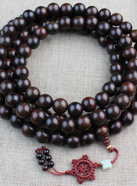 极速实木老挝红酸枝木手串15mm10E8颗佛珠念珠男女文玩手链情侣手