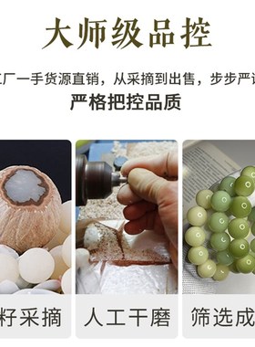 极速白玉菩提根手串大尺寸奶绿小青提文玩佛珠Q绕指柔盘玩手链男