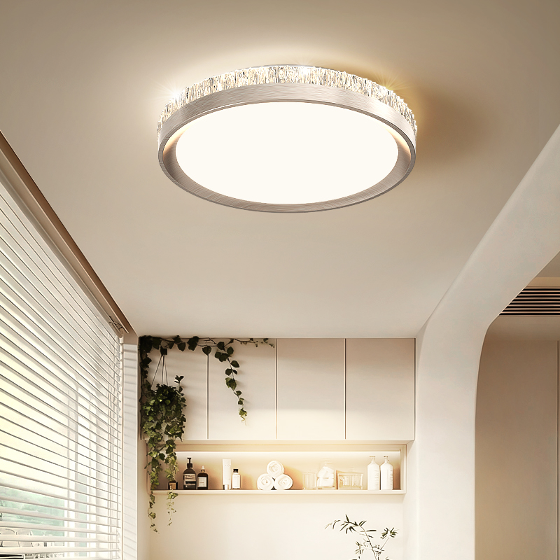 Pasha Aisle Light 2025 New Light Luxury Style Balcony Light High-end Ice Crack Corridor Cloakroom Ceiling Light