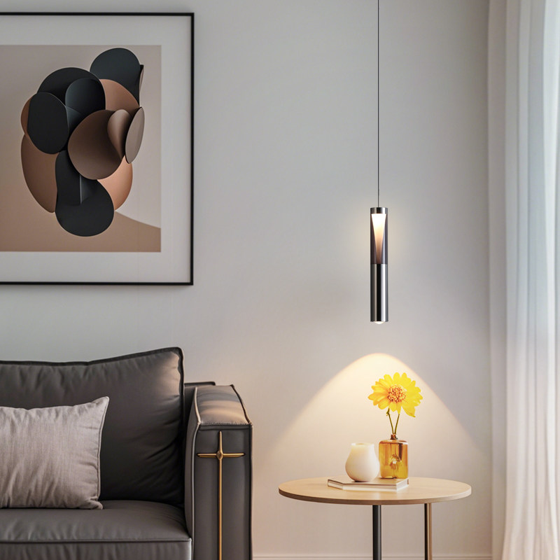 帕莎 床头吊灯 意式极简LED卧室背景墙氛围感设计师吊线吧台灯具,淘宝优惠券,粉丝福利购,淘宝优惠卷