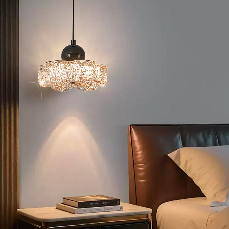 帕莎 床头吊灯 中古风卧室背景墙吊线灯复古胡桃木树脂护眼小吊灯,淘宝优惠券,粉丝福利购,淘宝优惠卷