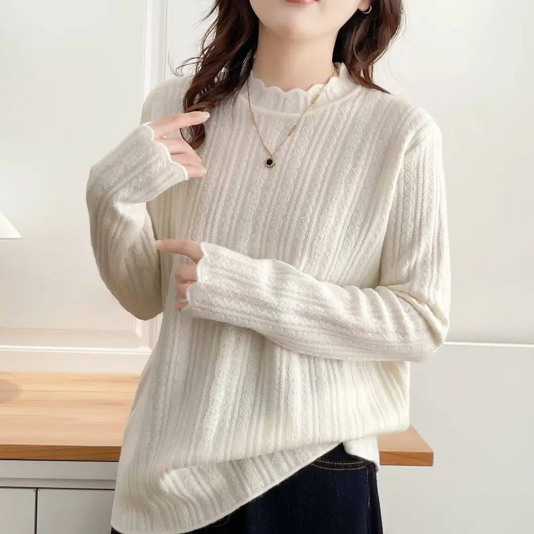莹钧捷女装水貂绒针织打底衫女士加厚半高领长袖秋冬显瘦减龄上衣,淘宝优惠券,粉丝福利购,淘宝优惠卷