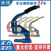 Manufacturer Straight for aluminum Hand pressure machine Buttoning Machine Press Buttoning Machine Domestic Manual Rivet Gas Eye Button Special Installation Equipment