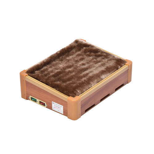 前创实木烤火炉取暖器陶瓷办公烤脚暖脚器烤火器烤火箱家用电暖炉 - 图3