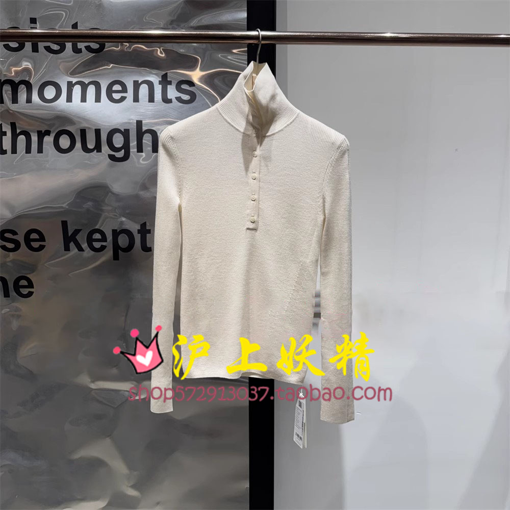 毅播商场同款25秋新款高领长袖针织套头衫BDS3SD3228忘记结尾的诗 - 图3