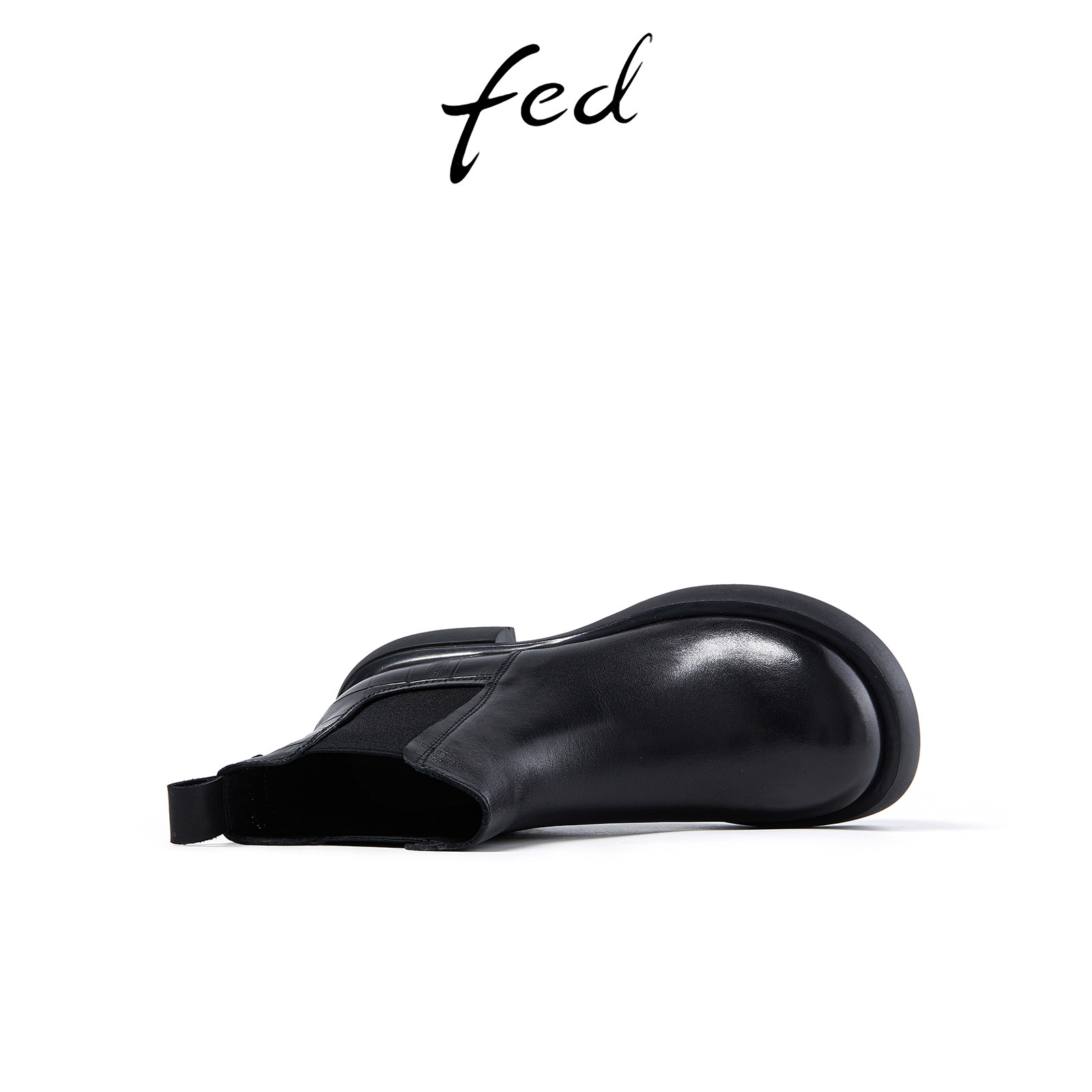 Thick sole boots for women short boots retro chimney boots